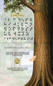el secreto de silvania nancy seven braille