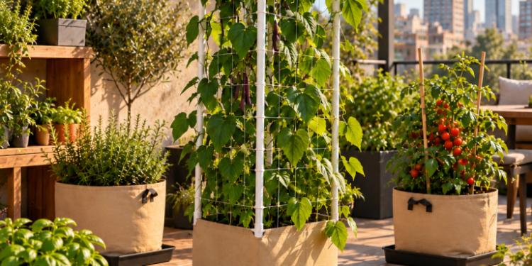 Del balcón a la paella: el huerto valenciano que permite cultivar en casa garrofón, tomate y judía roja 1 nosotros 768x1152 1