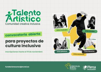 Convocatoria de 'Talento Artístico' para impulsar proyectos de cultura inclusiva
